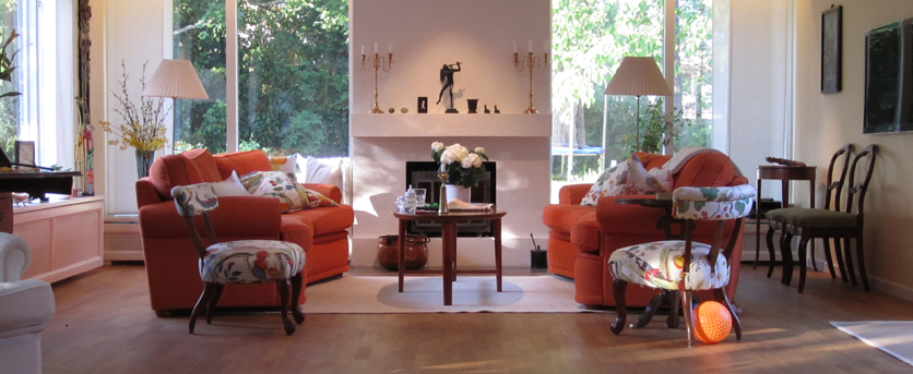 INTERIOR DESIGN   |   Living room design, private residence, Lidingö, Sweden